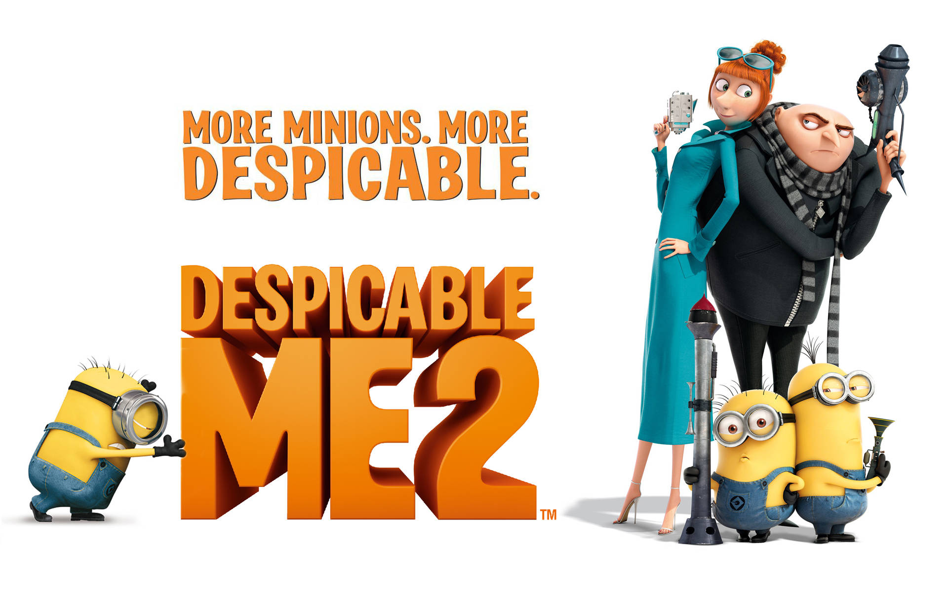 Despicable Me 2 Movie Poster Wallpaper