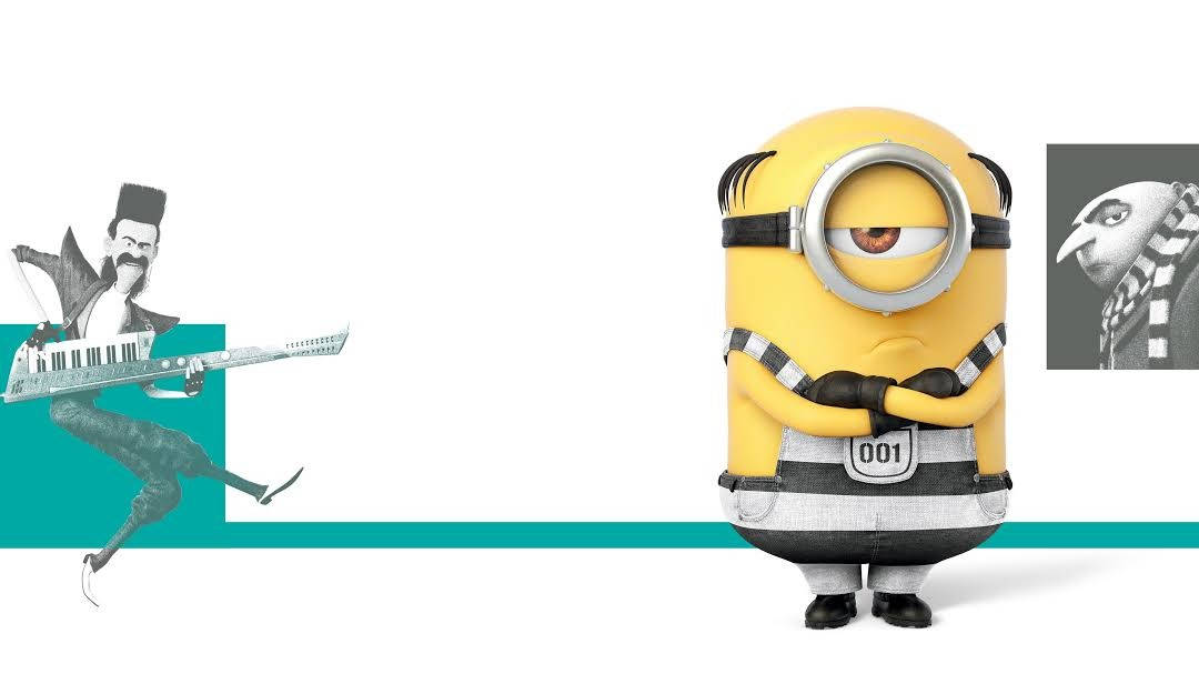 Despicable Me 3 Minion As Inmate Background
