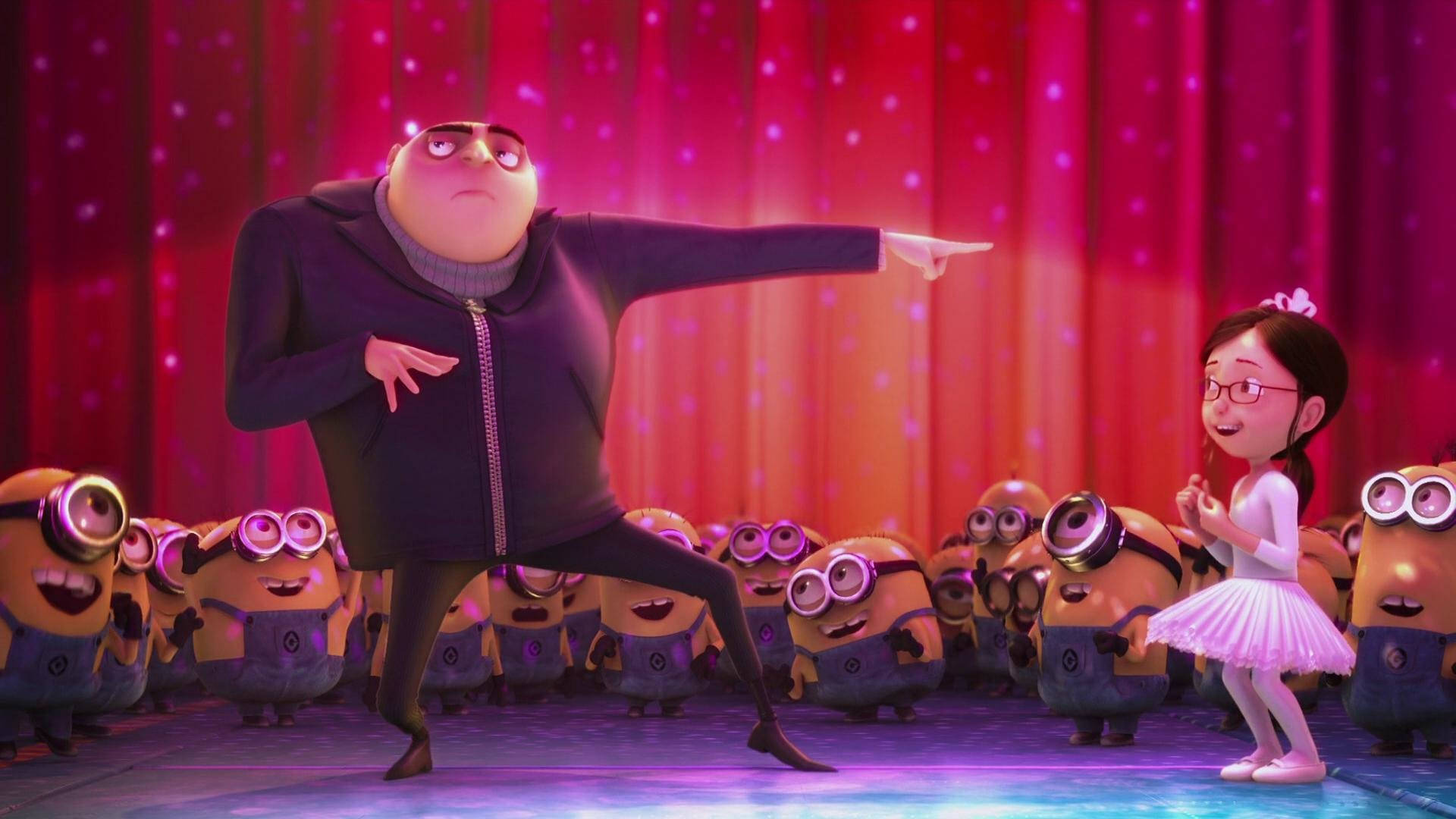 Despicable Me Gru And Margo Background