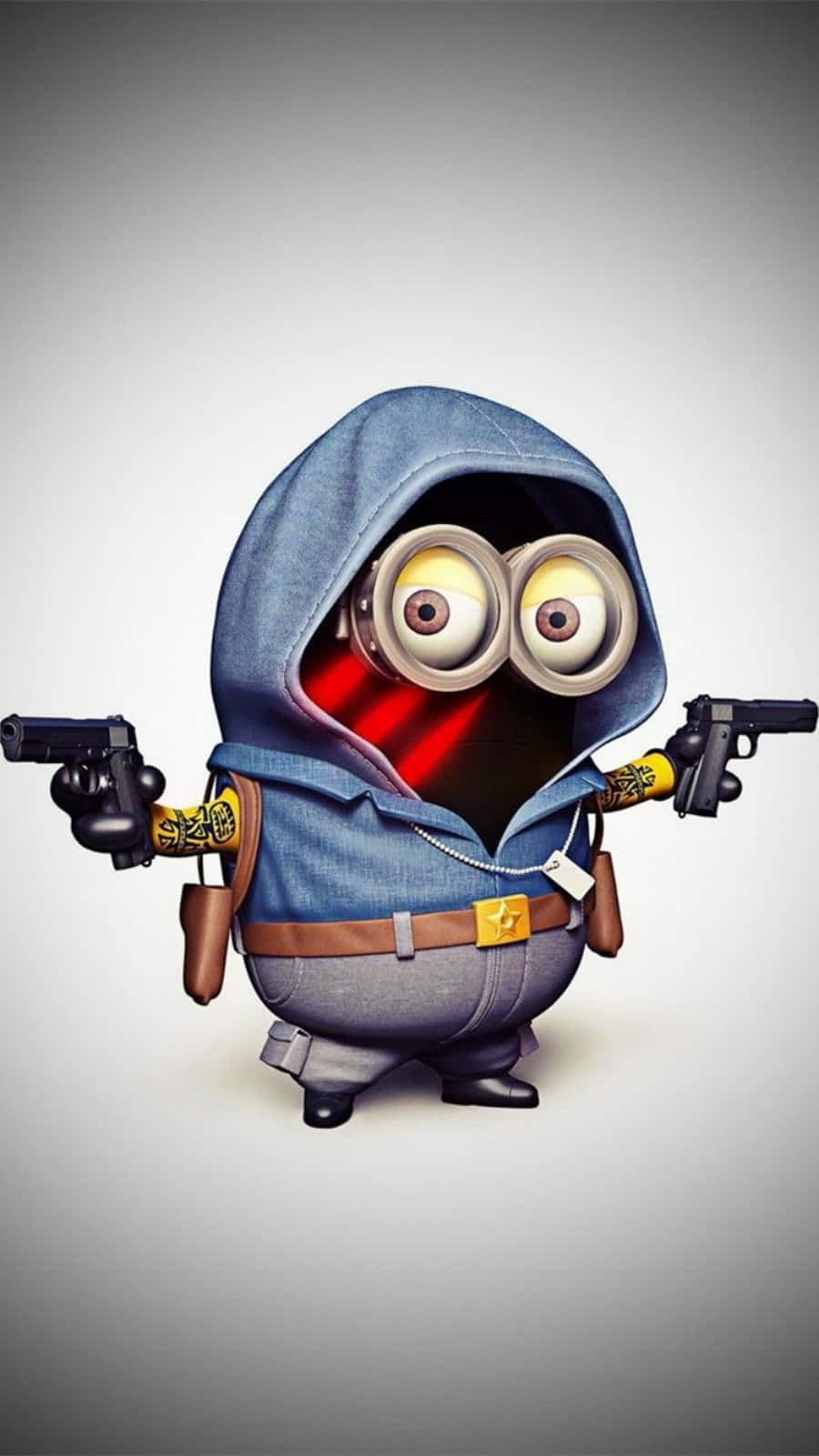 Gangster Despicable Me Minion Iphone Wallpaper