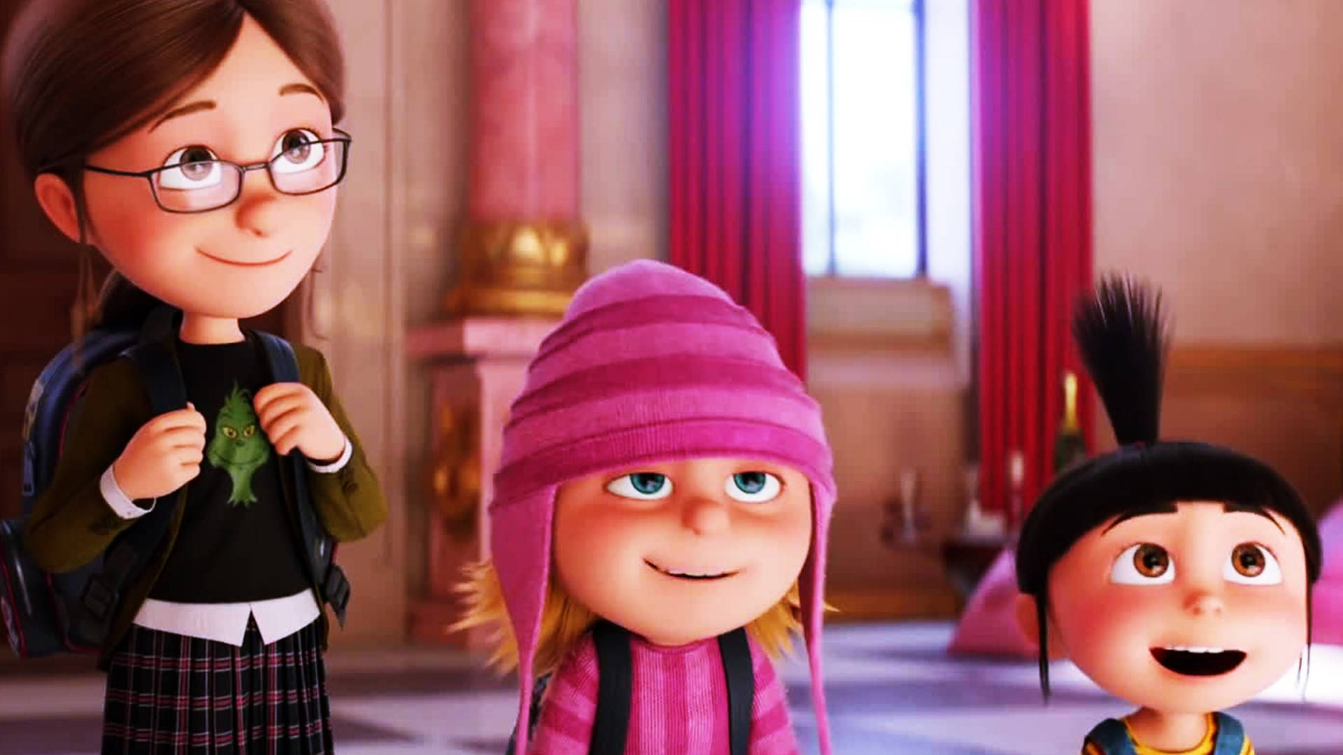 Despicable Me Movie Three Sisters wallpaper.