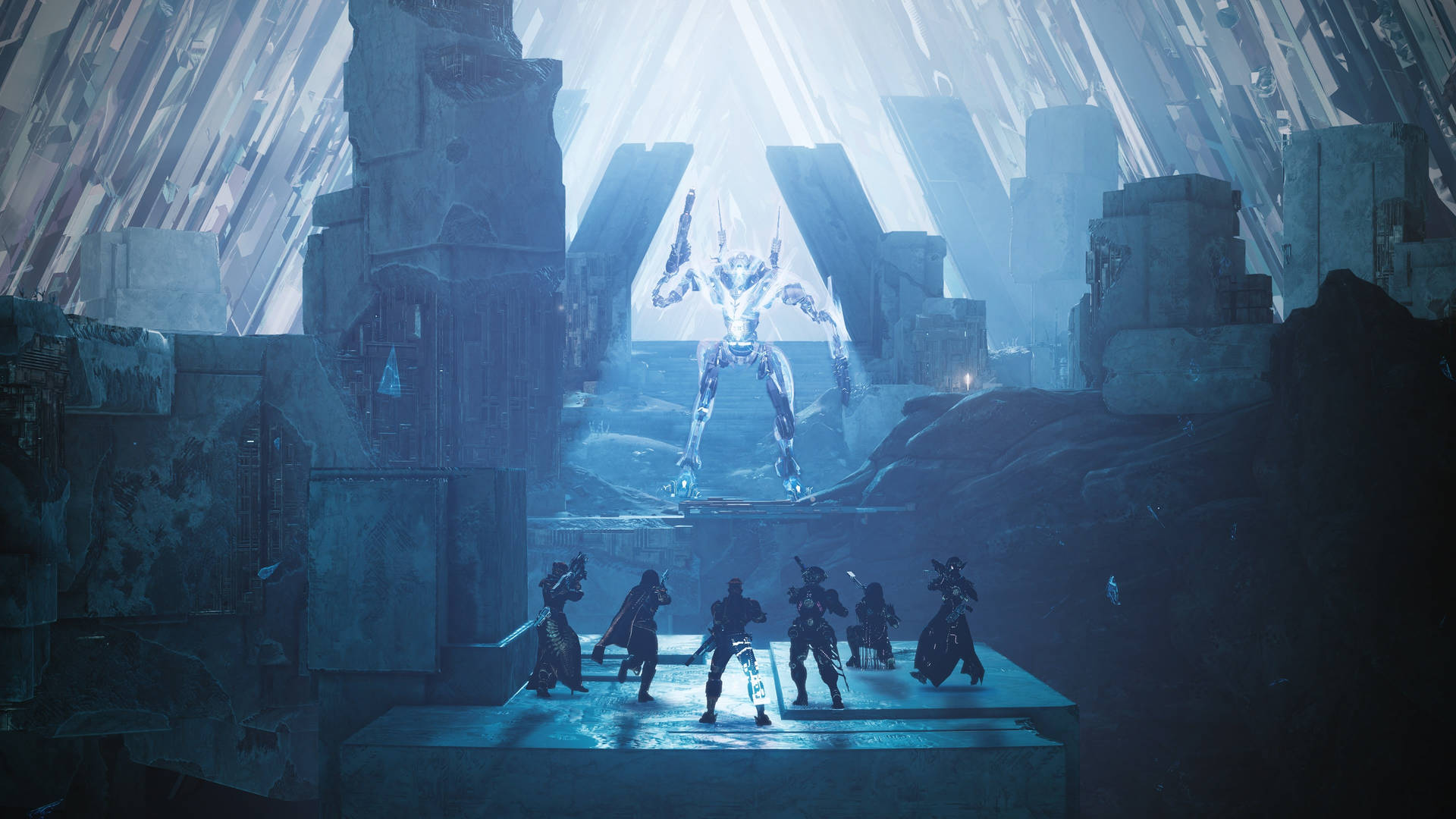 Destiny 2 Beyond Light With Atheon Wallpaper