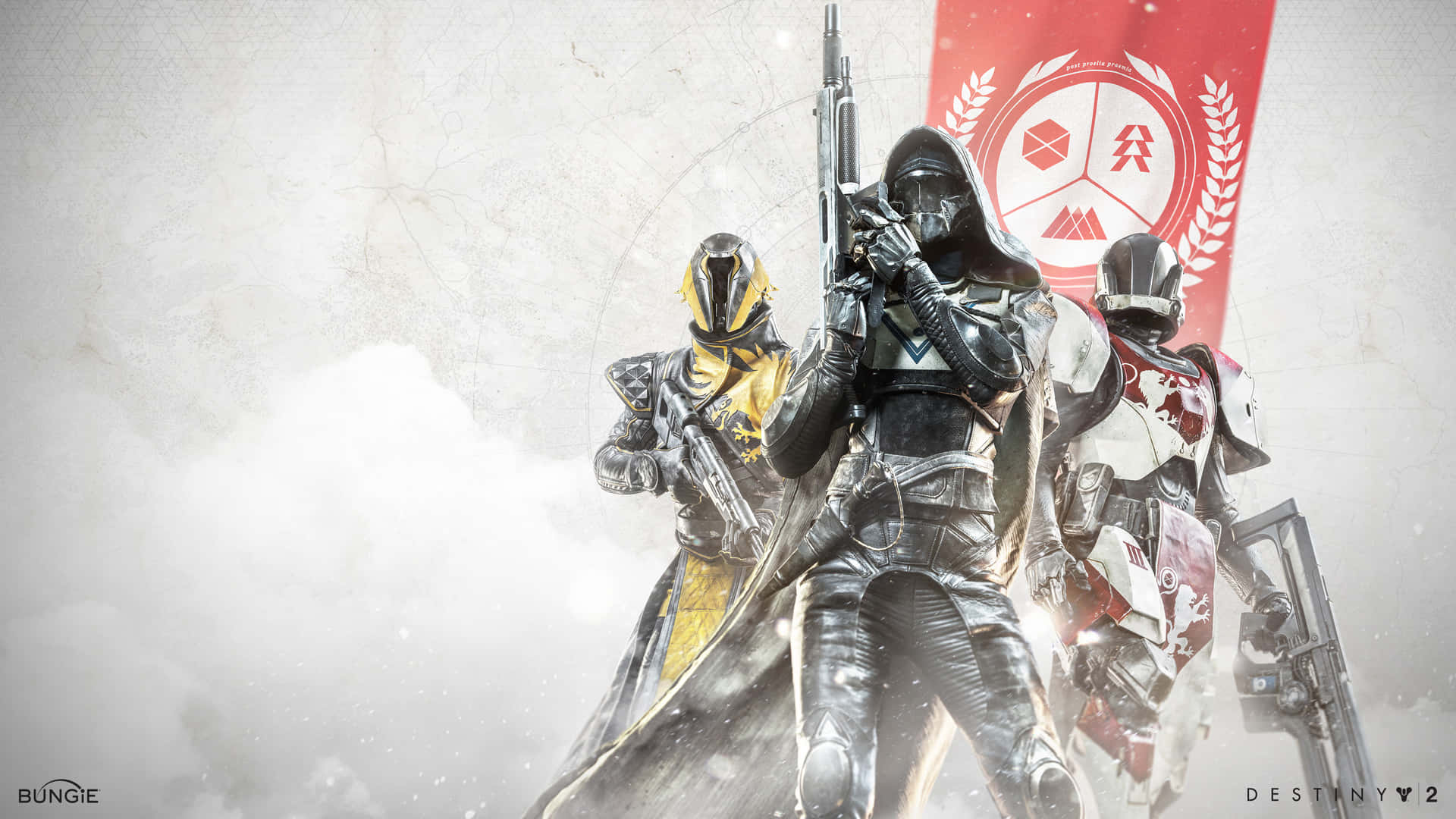 Look out and take control - be the Hunter in Destiny 2 Wallpaper