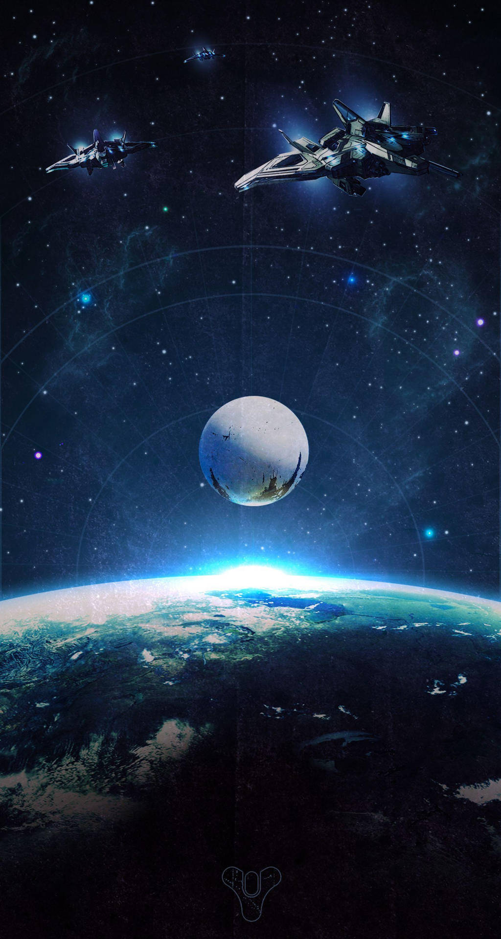 Destiny 2 Iphone Earth Landscape Wallpaper