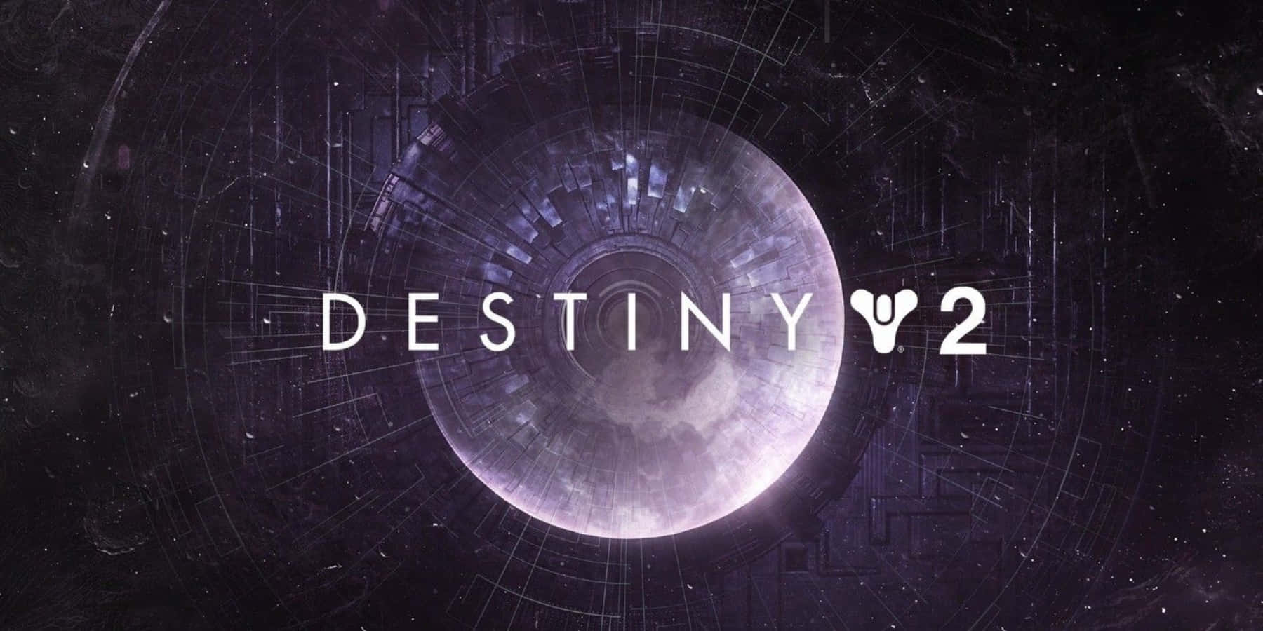 Multiplayer Spil Destiny 2 Logo Tapet Wallpaper