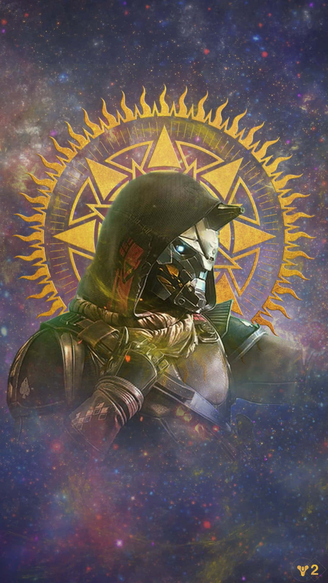 "Experience the power of Destiny with this brand new phone wallpaper!" Wallpaper