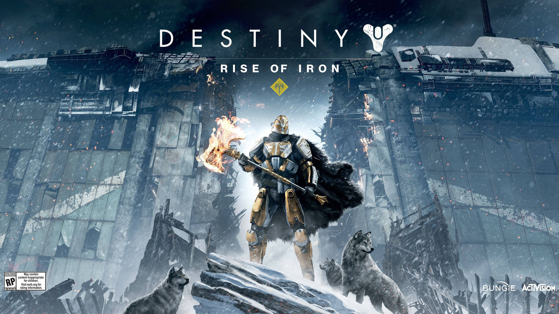 Destiny 4k Rise Of Iron Sky Pirates behageligt baggrundsbillede Wallpaper