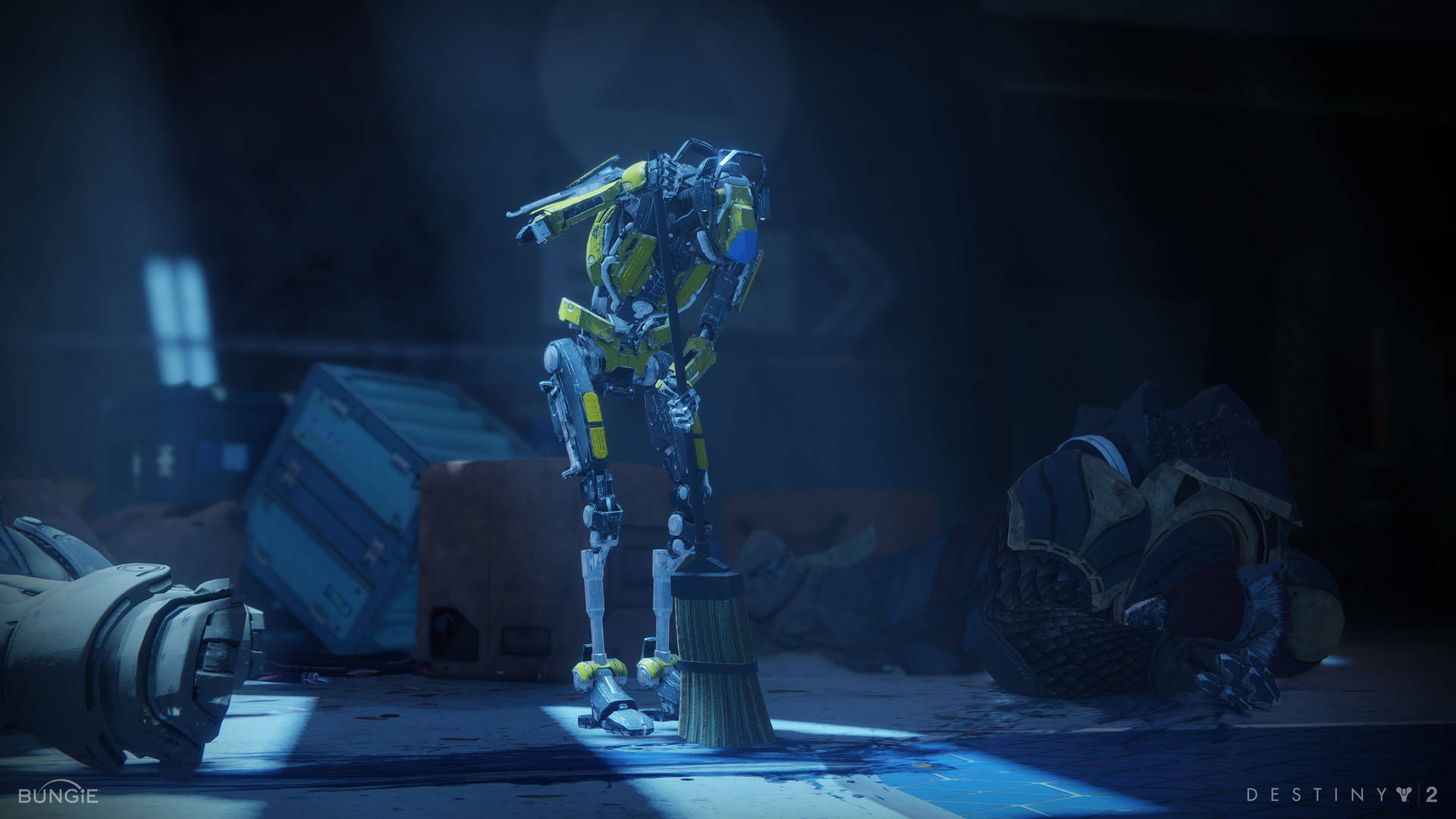 Robot Spazzatrice Destiny 4k Sfondo