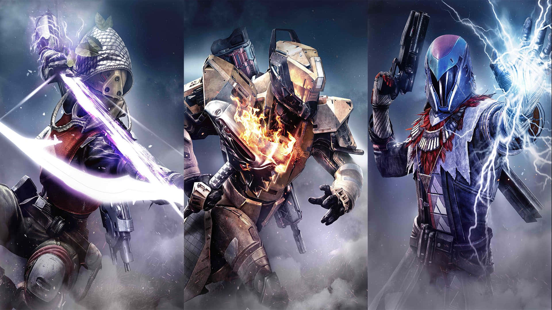 Epic Destiny Characters Gathering Wallpaper