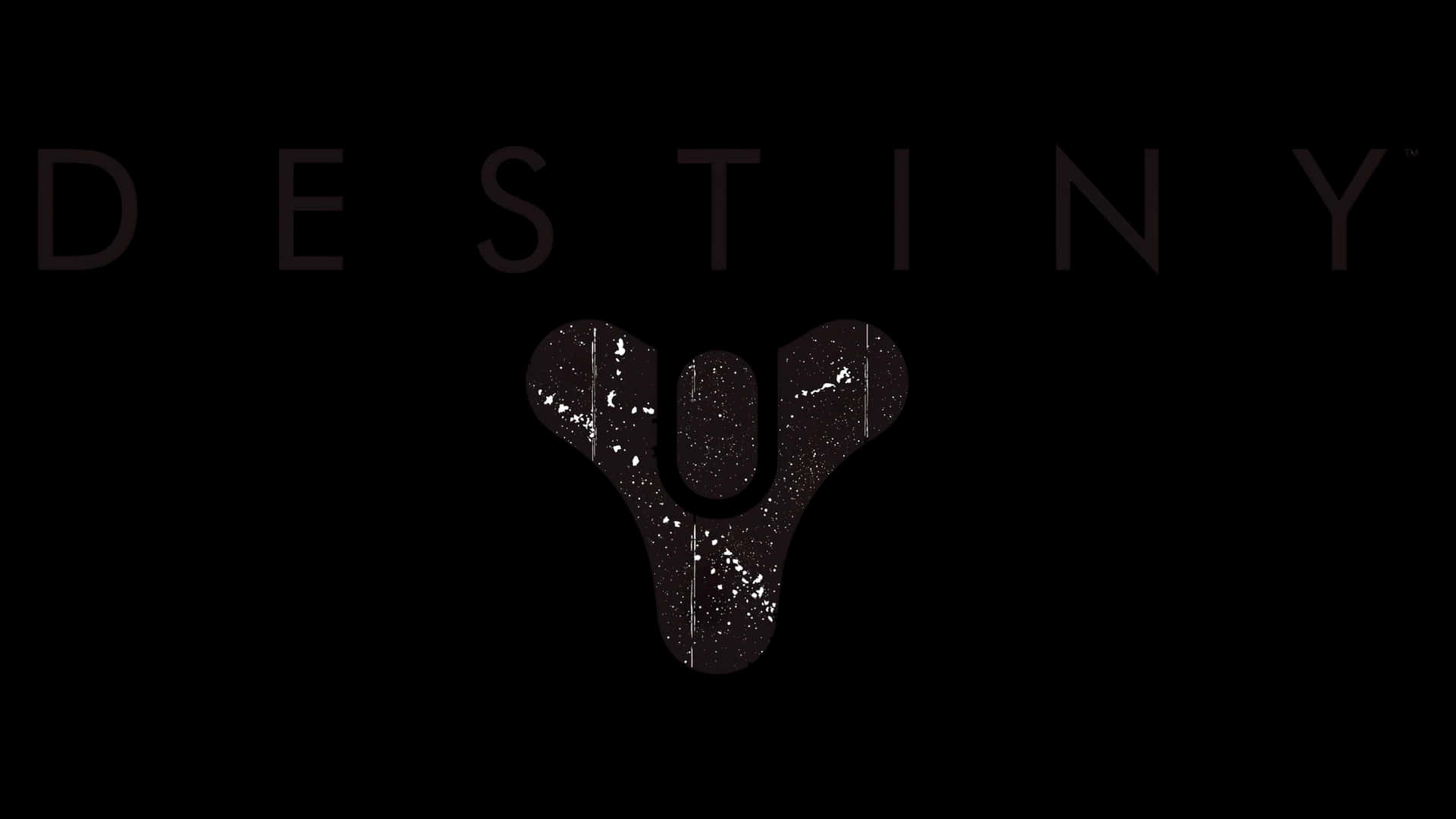 Elicónico Logotipo De Destiny. Fondo de pantalla