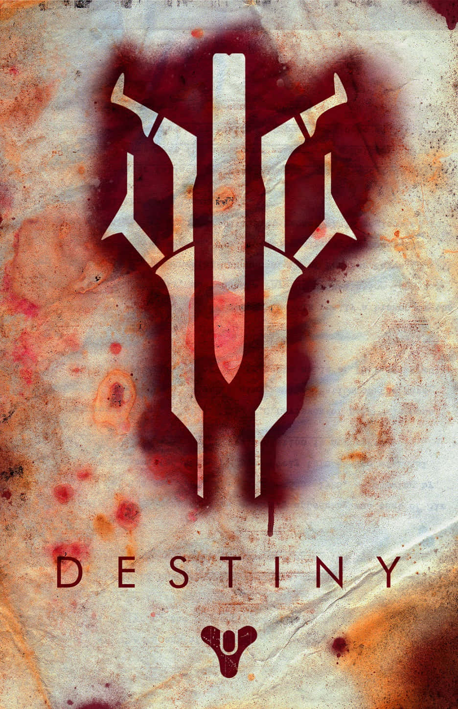 Mærk magten ved Destiny med det officielle logo Wallpaper