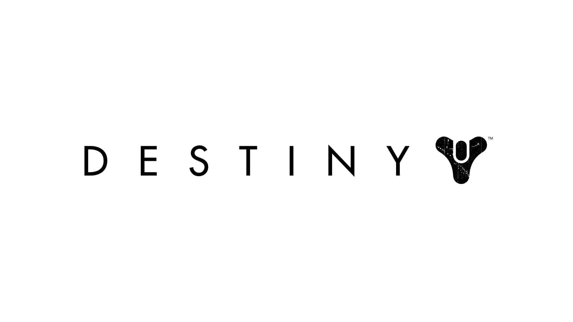 Det ikoniske logo for Bungies Destiny Wallpaper