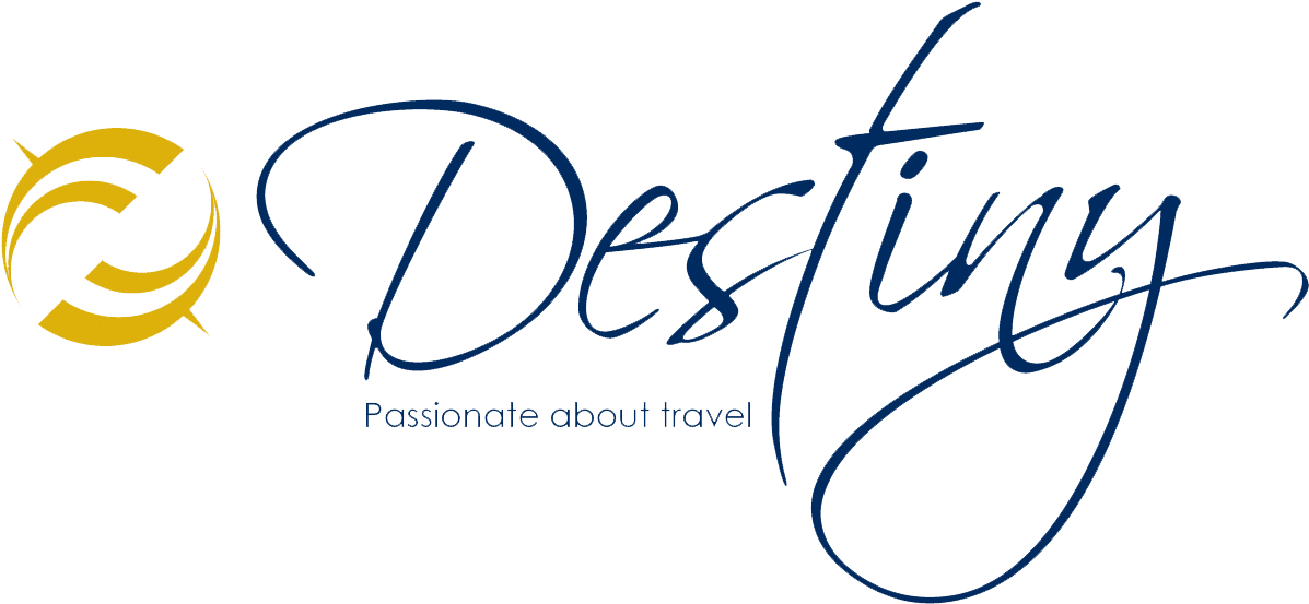 Destiny Travel Logo Design PNG