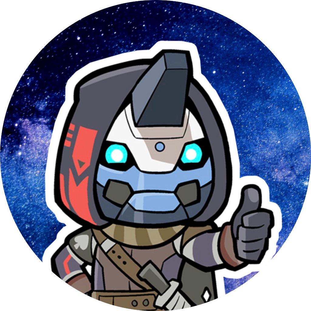 Destiny2 Cartoon Guardian Approval PNG