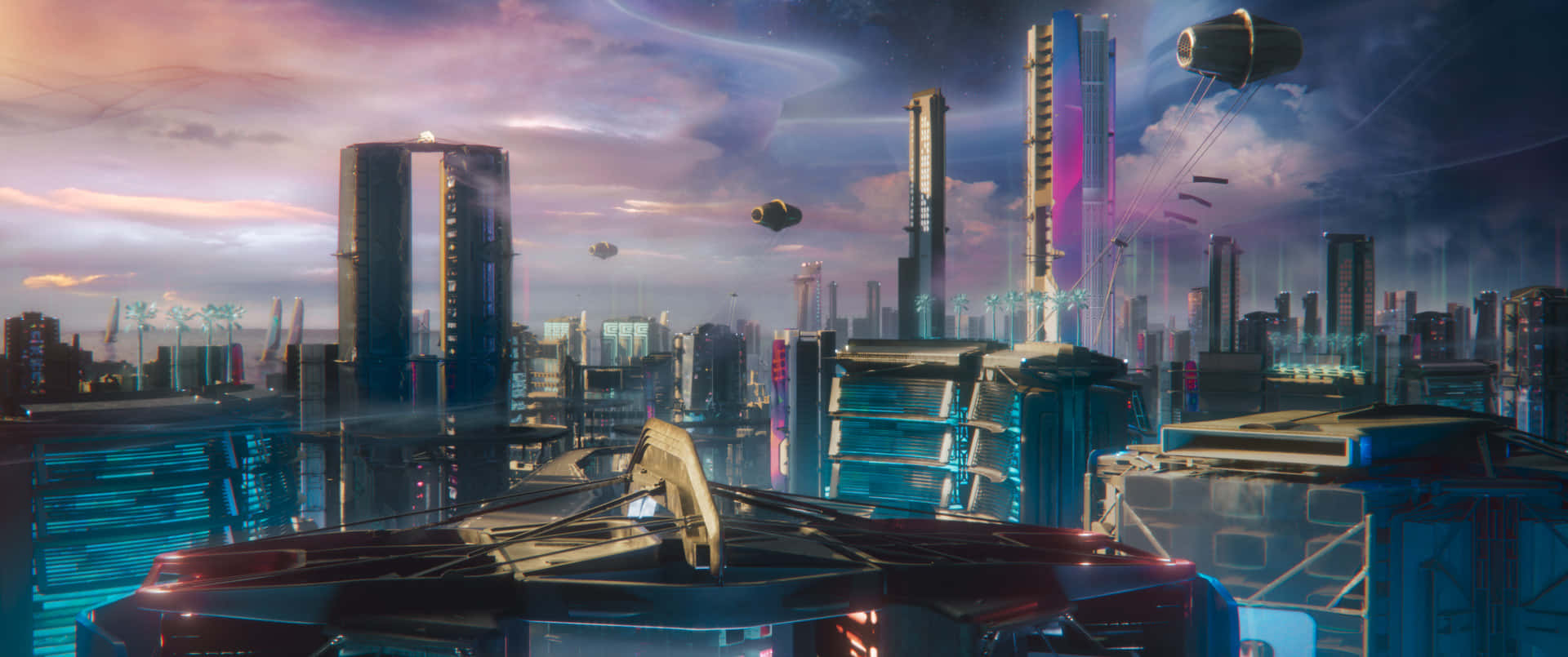 Destiny2 Lightfall Cityscape Wallpaper