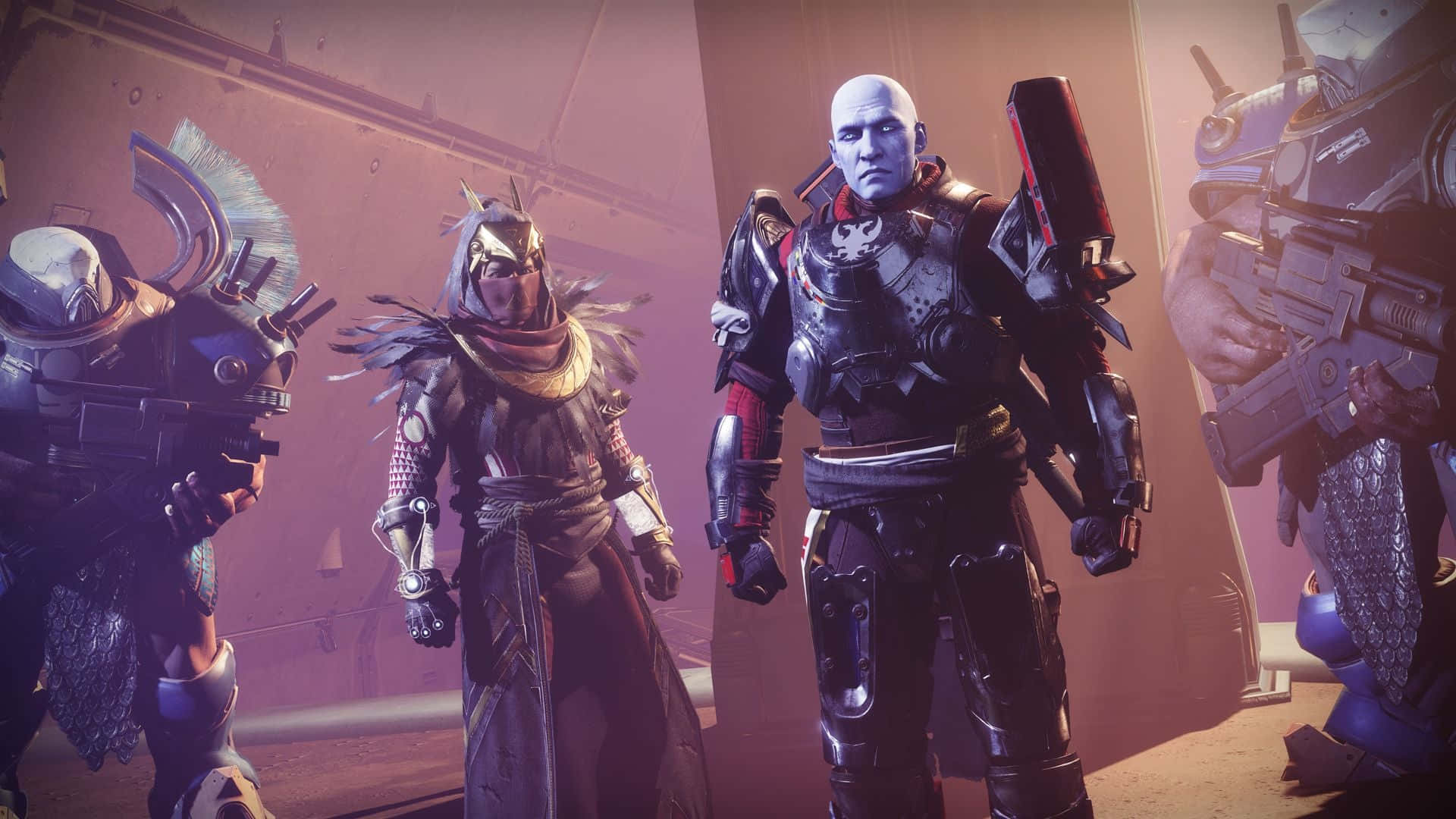 Destiny2 Zavala En Guardians Achtergrond