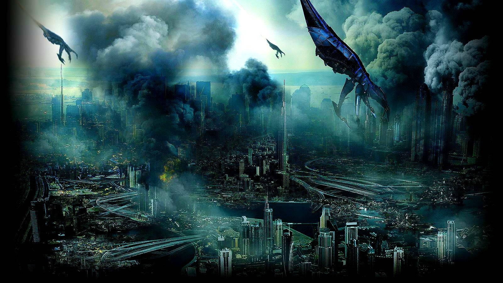 Destroyed City In Mass Effect 3 Wallpaper