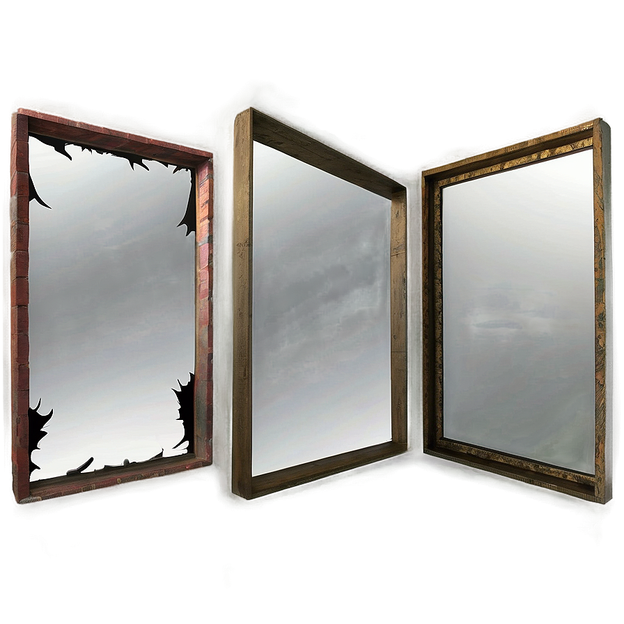 Destroyed Mirror View Png Alo PNG