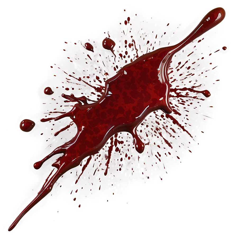 Detailed Blood Splatter Png Edr PNG
