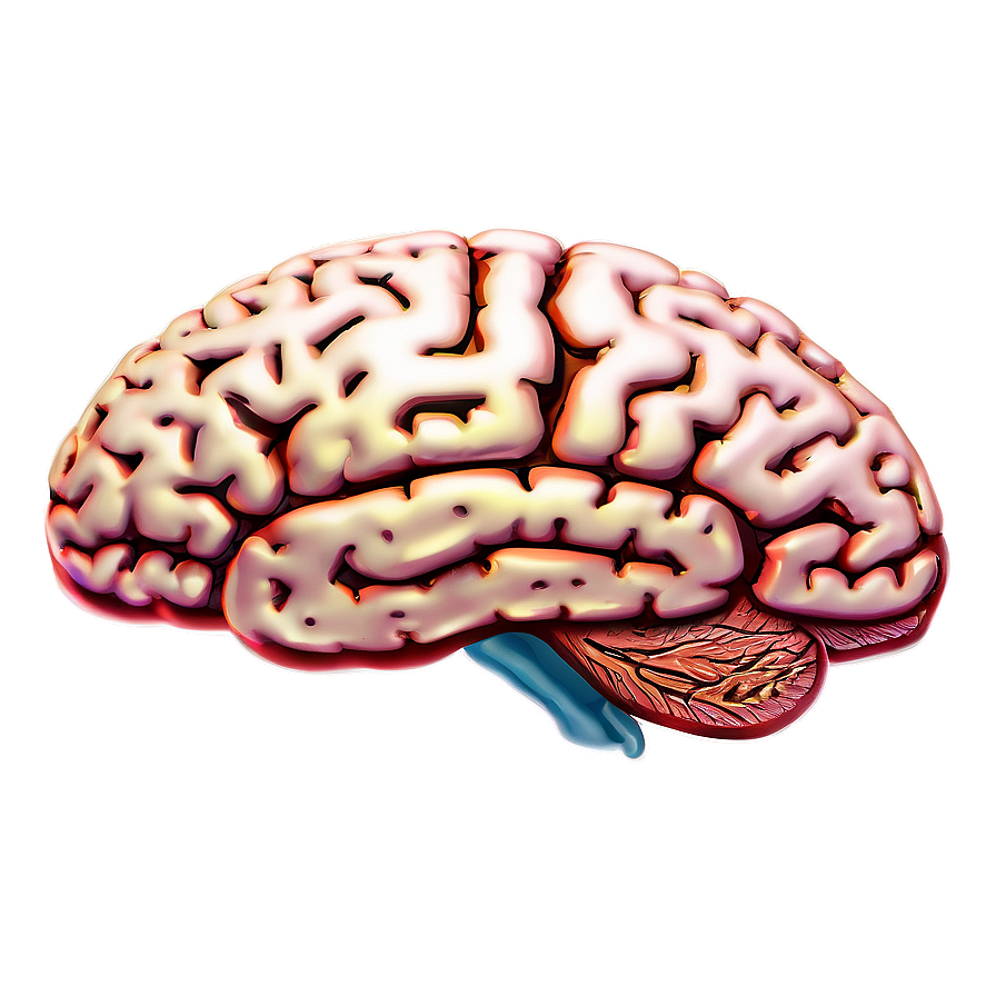 Detailed Brain Outline Png Enj PNG