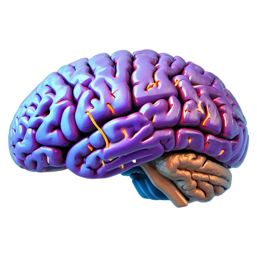 Detailed Brain Structure Png Qlq62 PNG