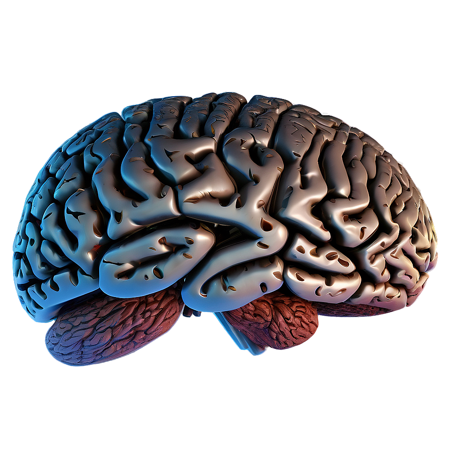 Detailed Brain Structure Png Wty33 PNG