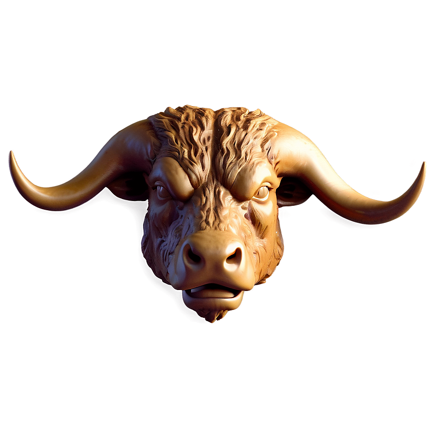 Detailed Bull Head Png Amw2 PNG