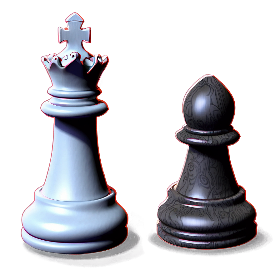 Download Detailed Chess Pieces Illustration Png 98 | Wallpapers.com