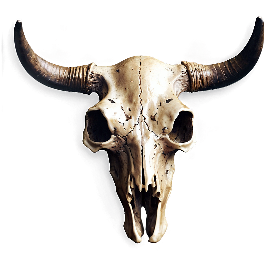 Detailed Cow Skull Sketch Png Hhc60 PNG