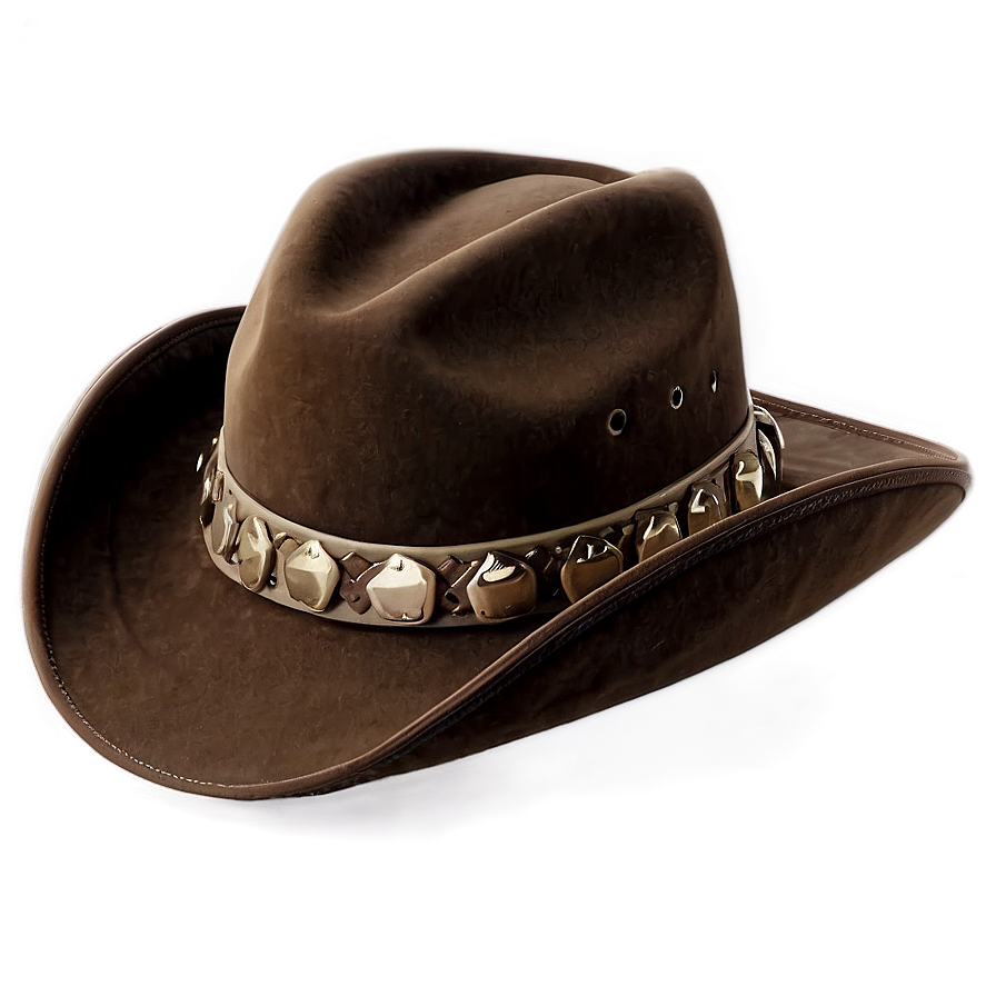 Detailed Cowboy Hat Transparent Png 05262024 PNG