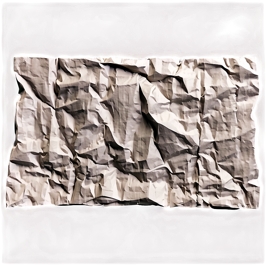 Detailed Crumpled Paper Texture Png 84 PNG