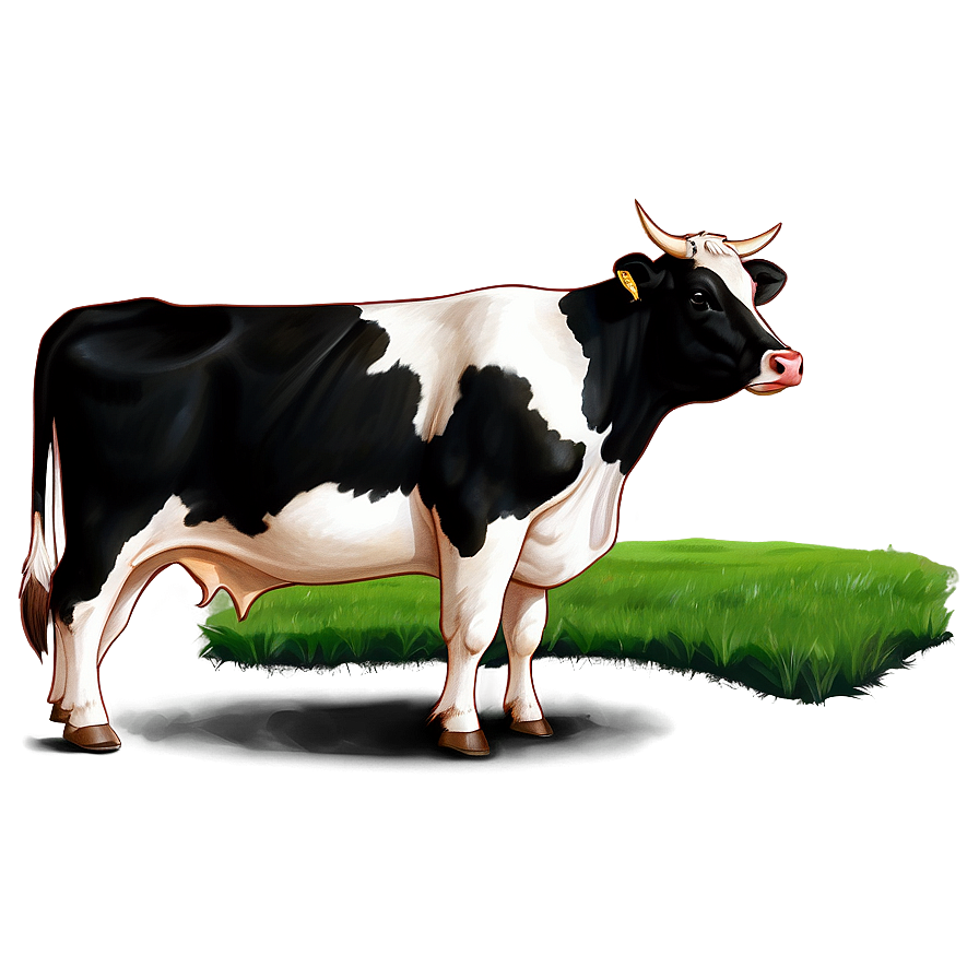 Detailed Dairy Cow Png Kfg PNG