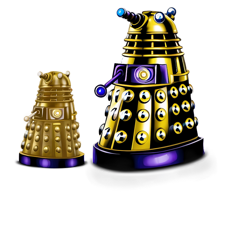 Detailed Dalek Sketch Png 27 PNG