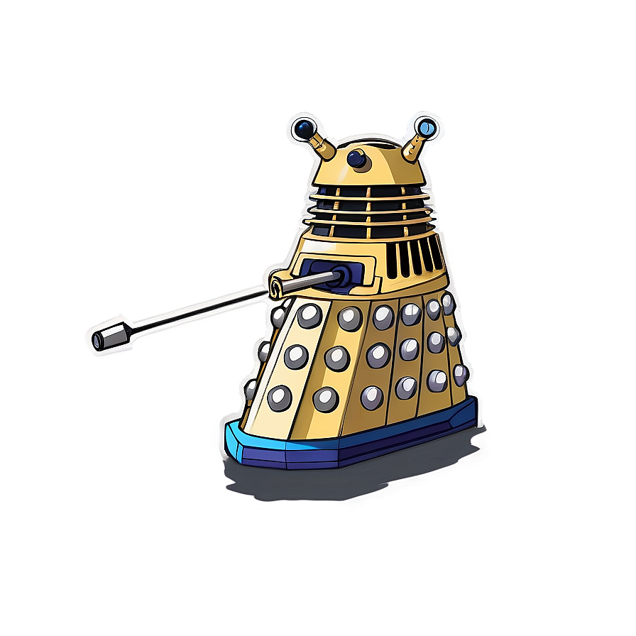 Detailed Dalek Sketch Png 70 PNG