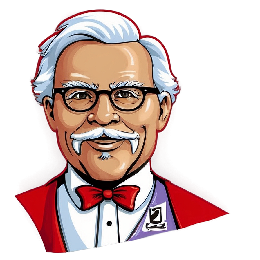 Detailed Kfc Logo With Texture Png Rxp44 PNG