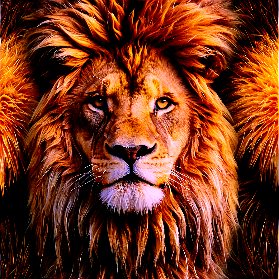 Detailed Lion Mane Png Nmm96 PNG