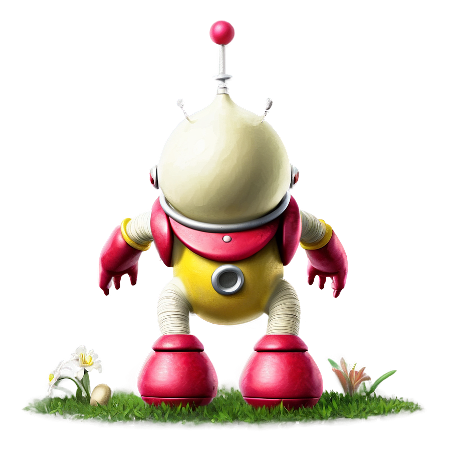 Detailed Olimar Artwork Png Arb61 PNG