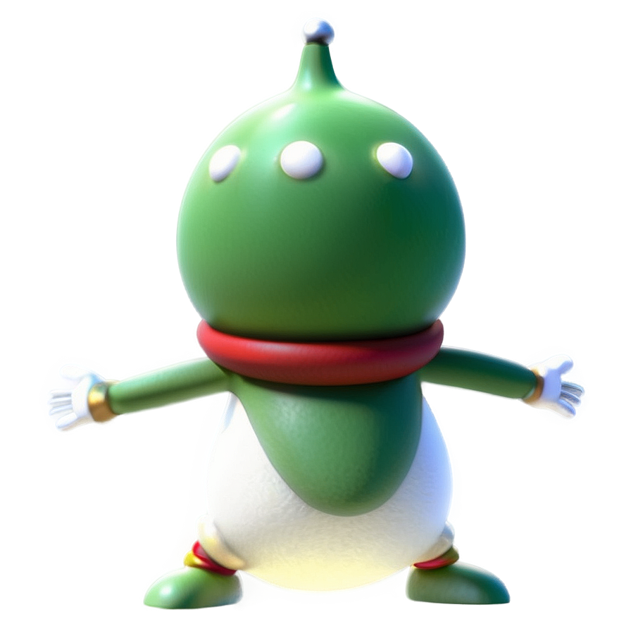 Detailed Olimar Artwork Png Tgj11 PNG