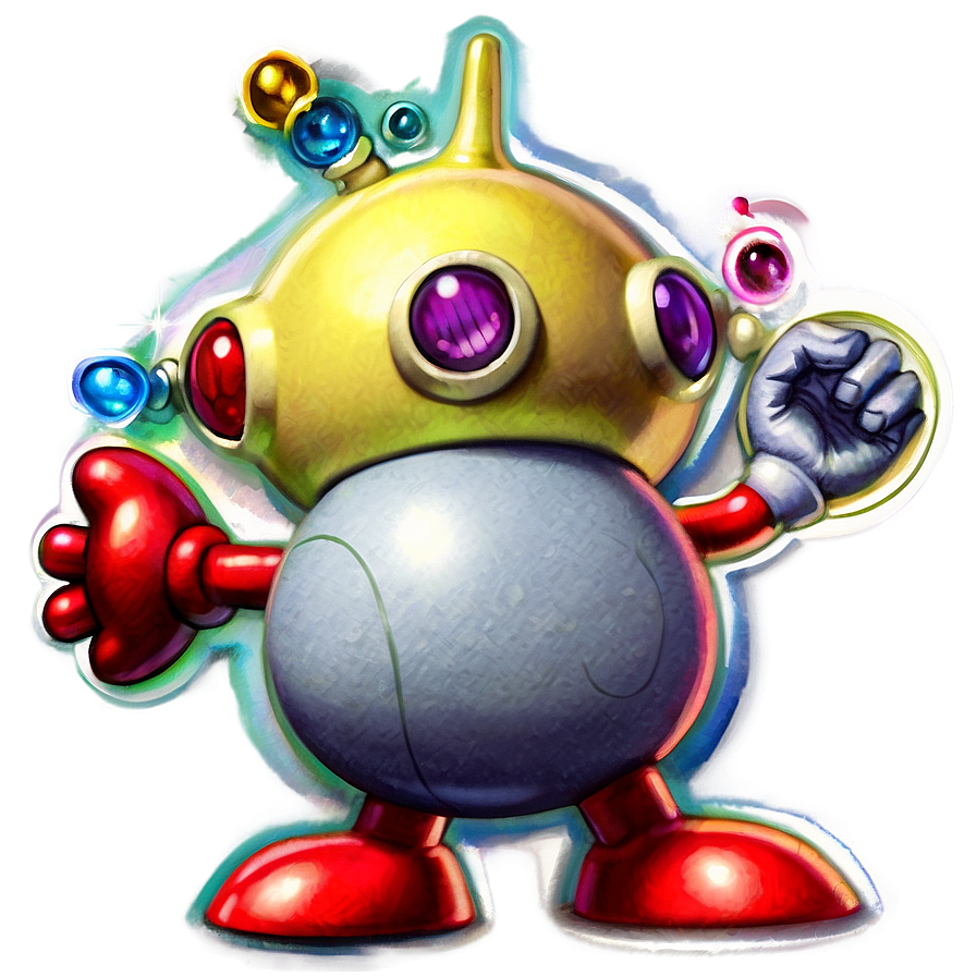 Detailed Olimar Artwork Png Yrh PNG