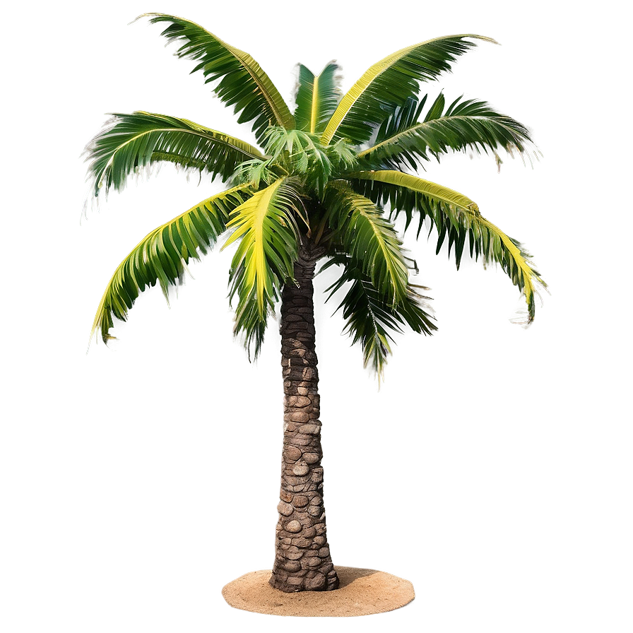 Detailed Palm Tree Png 36 PNG