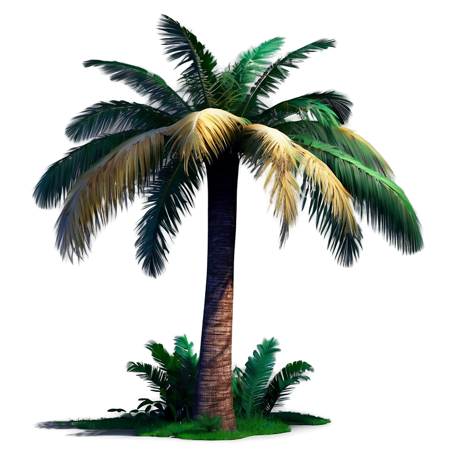 Detailed Palm Tree Png Kby PNG