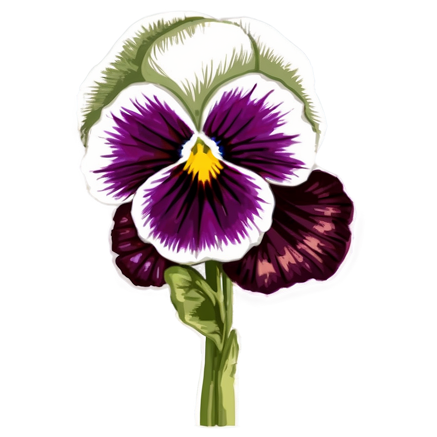 Detailed Pansy Png Lnp PNG