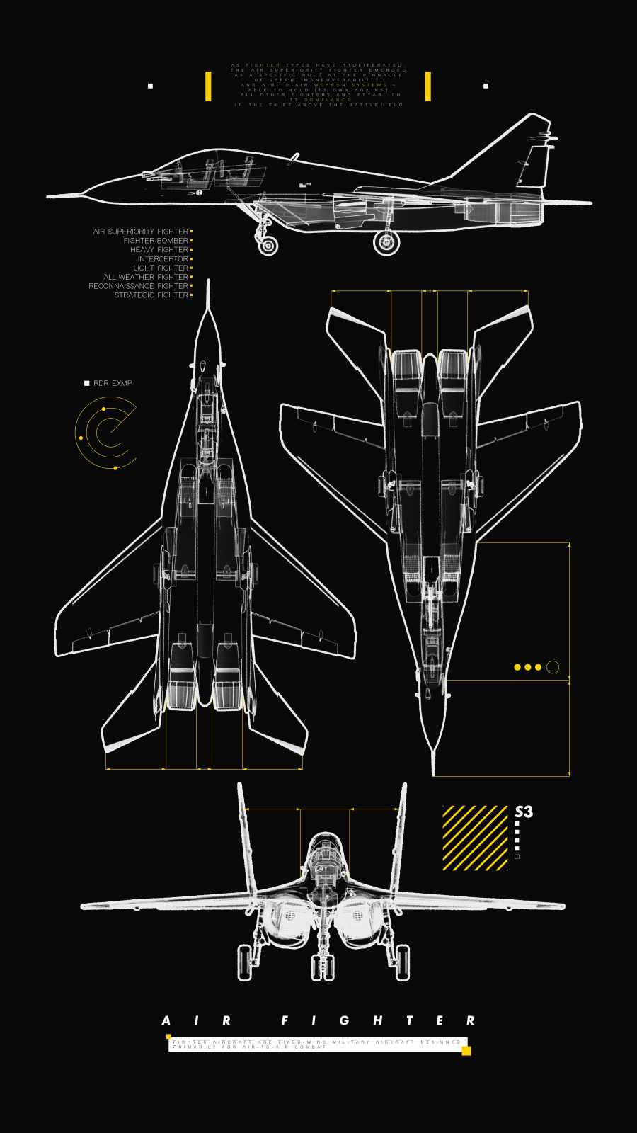 Detailed Parts Of Jet iPhone Wallpaper