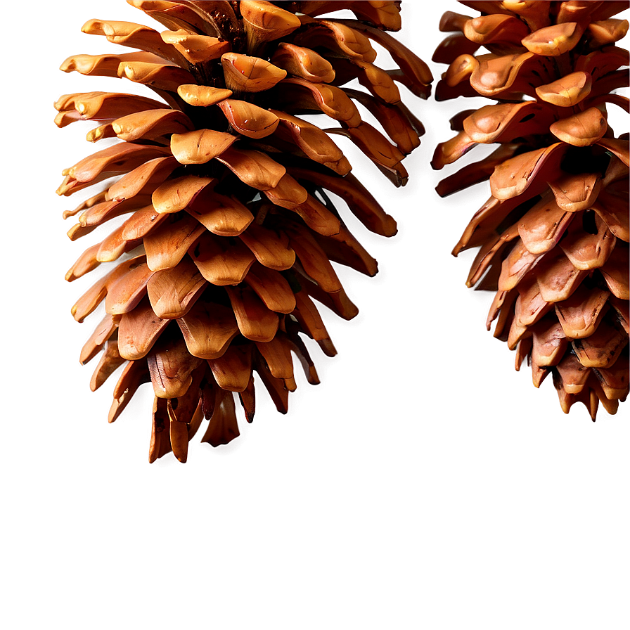 Detailed Pinecone Outline Png 06132024 PNG