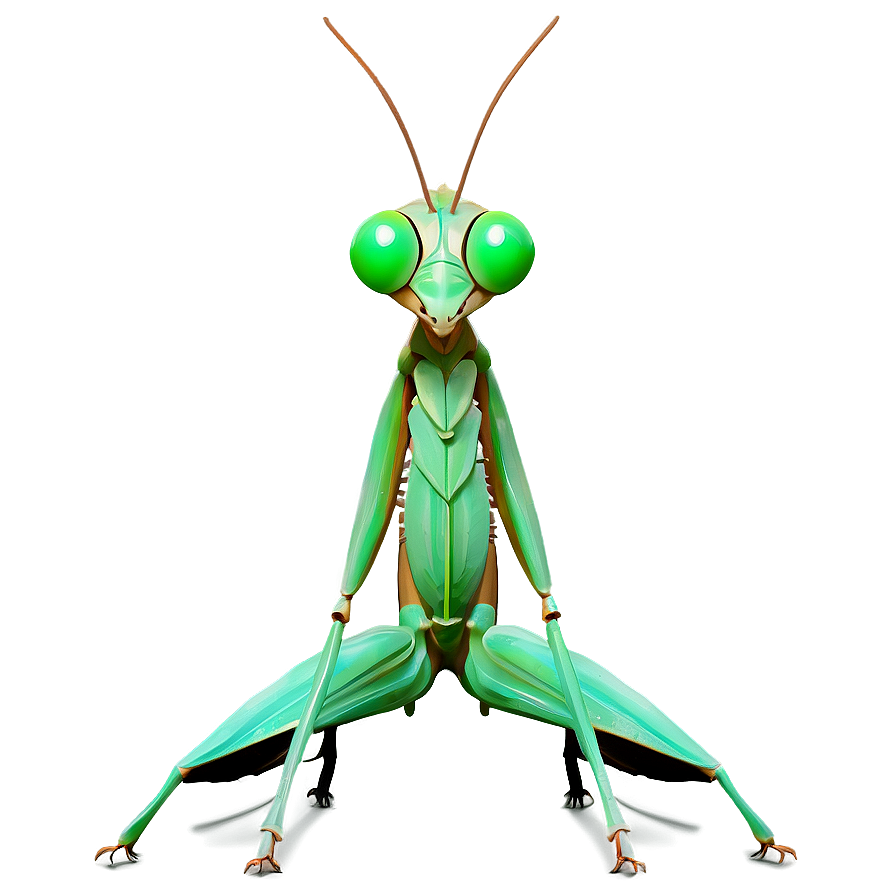 Detailed Praying Mantis Png Gvh95 PNG