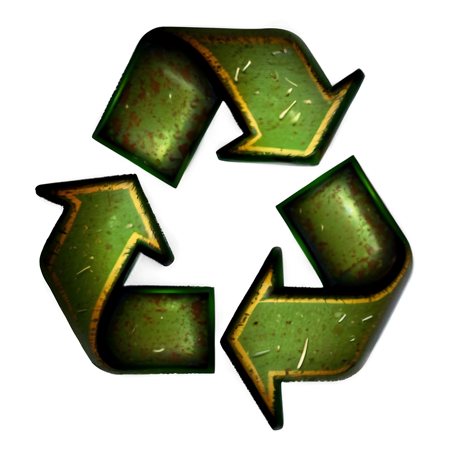 Detailed Recycle Symbol Illustration Png Ufi12 PNG