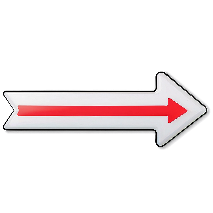 Detailed Right Arrow Png 05252024 PNG