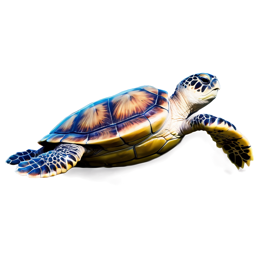 Detailed Sea Turtle Sketch Png Wml8 PNG