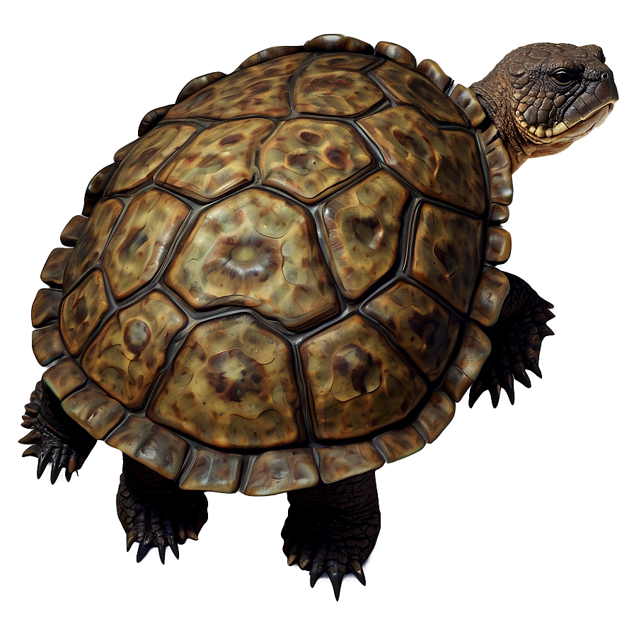 Download Detailed Snapping Turtle Artwork Png 11 | Wallpapers.com