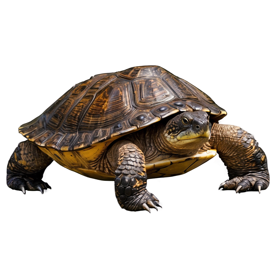 Detailed Snapping Turtle Artwork Png Xmn PNG